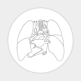 Anatomy heart lung design Magnet